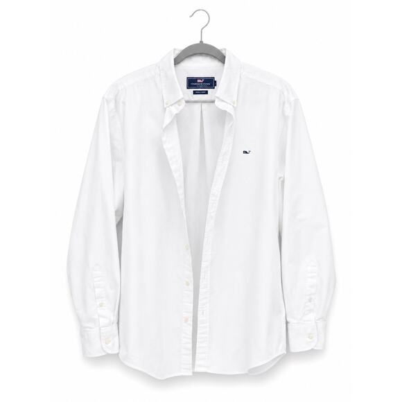 Vine yard Other - Vineyard Vines Whale Shirt White Oxford Button Down Men’s XL Cotton Classic